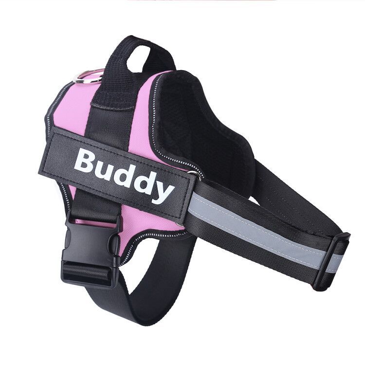 Personalized Dog Harness NO PULL Reflective Breathable Adjustable Pet Harness Vest For Small Large Dog Custom Patch Pet Supplies - Health and Wellness Innovations