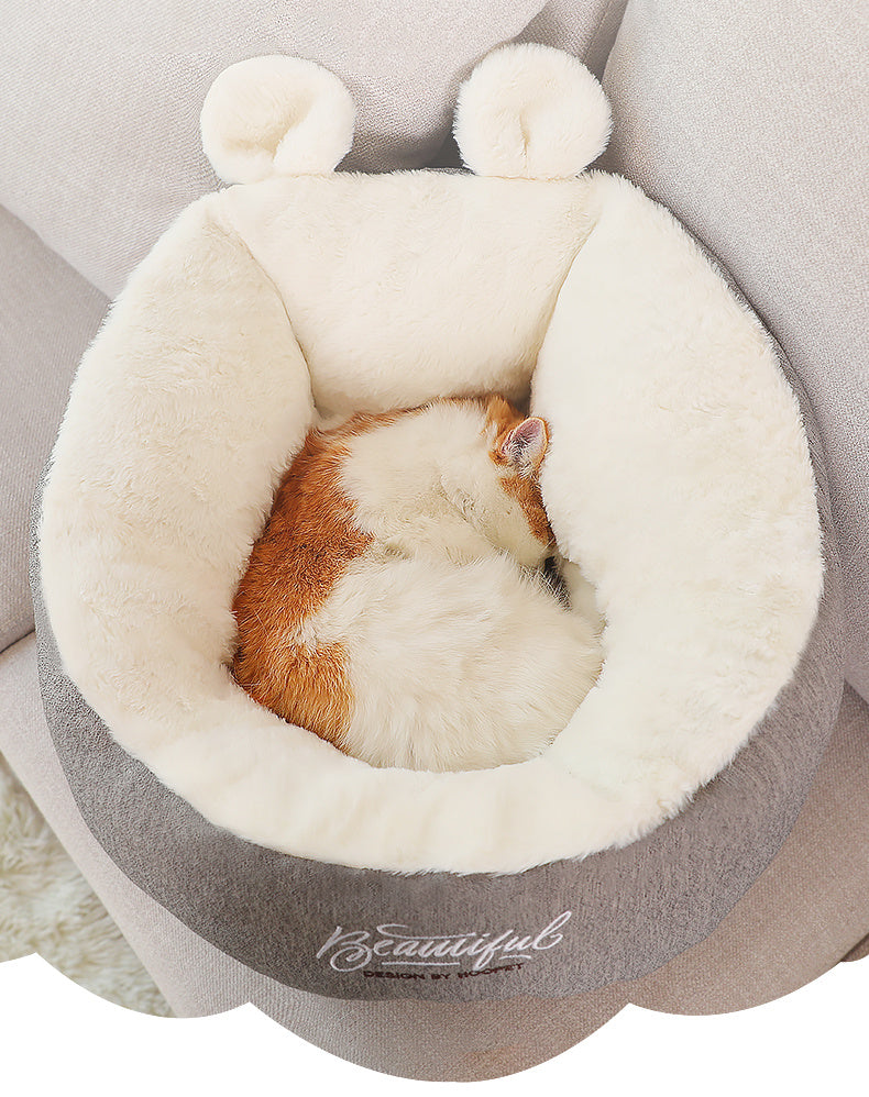 Pet Dog Bed Warming Soft Sleeping Bag Cushion Puppy Kennel - Health and Wellness Innovations