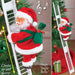 Climbing Ladder Electric Santa Claus Climbing Red Ladder Doll Toy - Health and Wellness Innovations