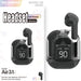 New Mini Transparent Wireless Bluetooth Headset Digital Display ENC Noise Reduction True Wireless Sports Music - Health and Wellness Innovations