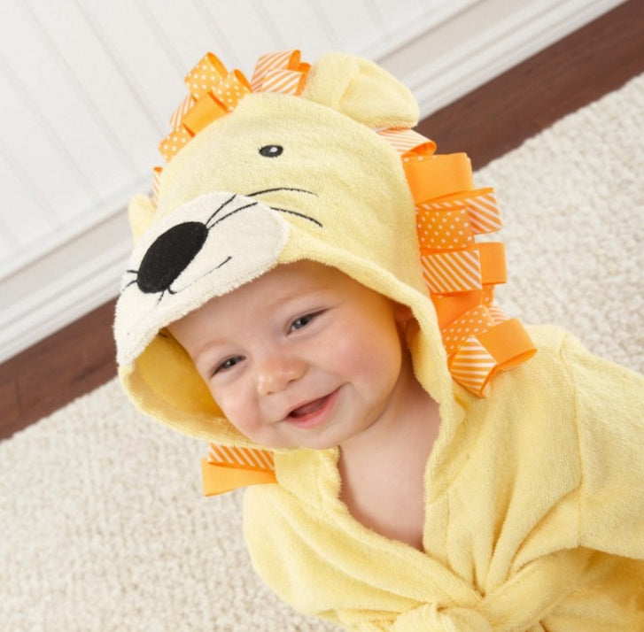 Cartoon Cute Animal Modeling Baby Bath Towels Baby Bathrobes Cotton Children's Bathrobes Baby Hooded - Health and Wellness Innovations