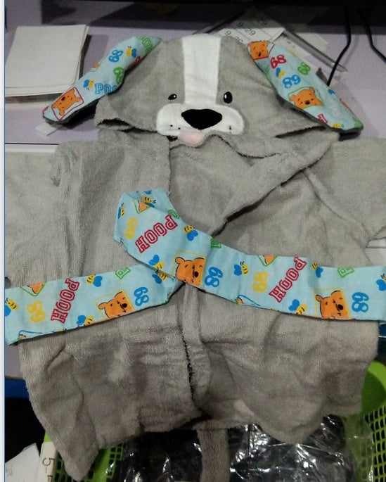 Cartoon Cute Animal Modeling Baby Bath Towels Baby Bathrobes Cotton Children's Bathrobes Baby Hooded - Health and Wellness Innovations