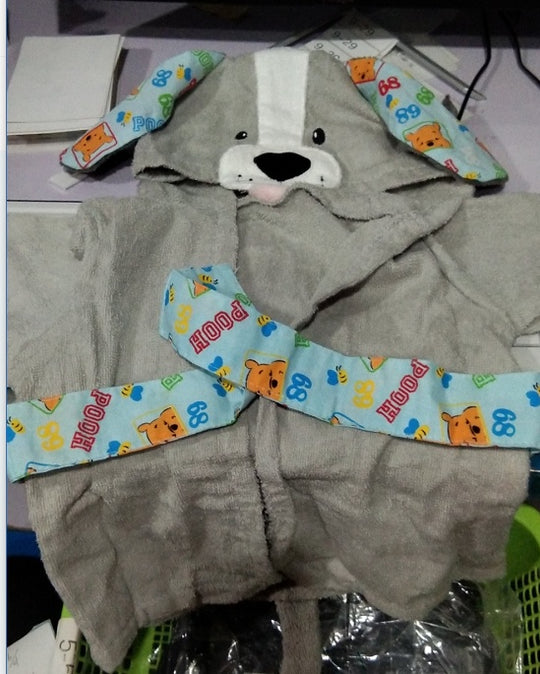 Cartoon Cute Animal Modeling Baby Bath Towels Baby Bathrobes Cotton Children's Bathrobes Baby Hooded - Health and Wellness Innovations
