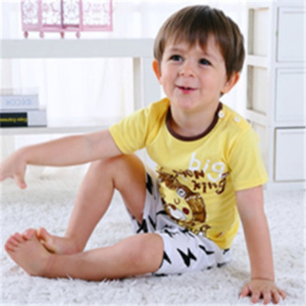 Cartoon Clothing Baby Boy Summer Clothes T-shirt Baby Girl Casual Clothing Sets - Health and Wellness Innovations