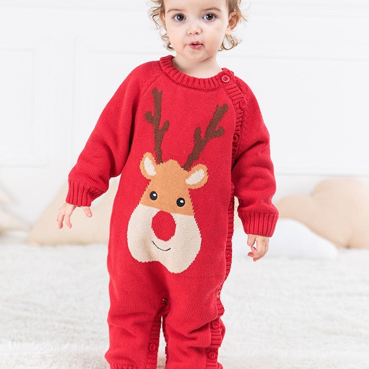Newborn Baby Clothes Baby Crawling Clothes Thickening Out Baby Harness - Health and Wellness Innovations