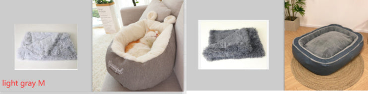 Pet Dog Bed Warming Soft Sleeping Bag Cushion Puppy Kennel - Health and Wellness Innovations