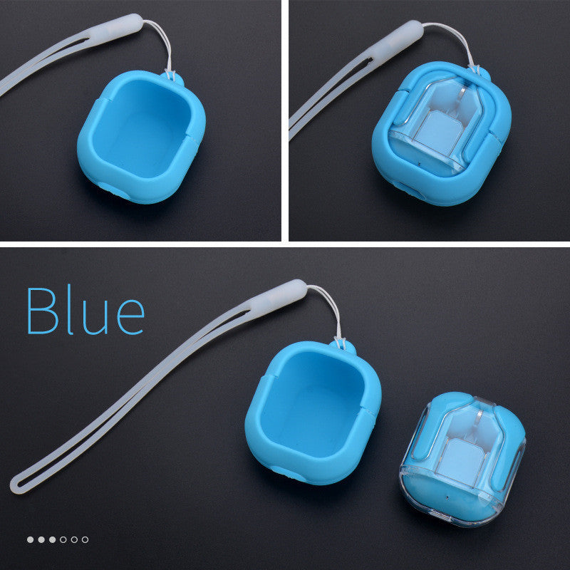New Mini Transparent Wireless Bluetooth Headset Digital Display ENC Noise Reduction True Wireless Sports Music - Health and Wellness Innovations