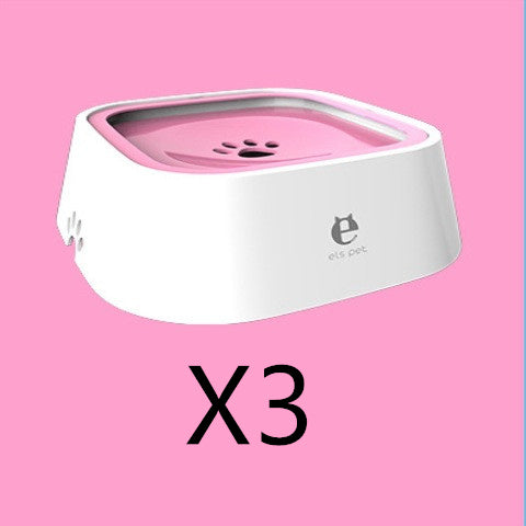 1.5L Cat Dog Water Bowl Carried Floating Bowl Anti-Overflow Slow Water Feeder Dispenser Pet Fountain ABS&PP Dog Supplies - Health and Wellness Innovations