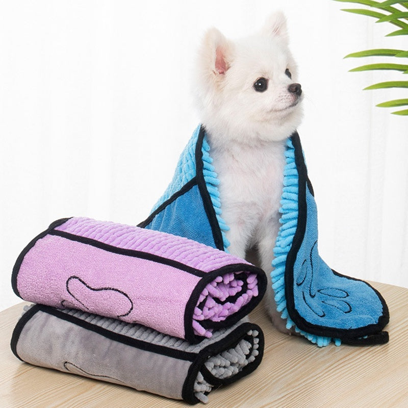 Dogs Cats Towels Super Absorbent Dog Bathrobe Microfiber Bath Towels Quick-Drying Cat Bath Towel For Pets Towel Dog Towels Pet Products - Health and Wellness Innovations