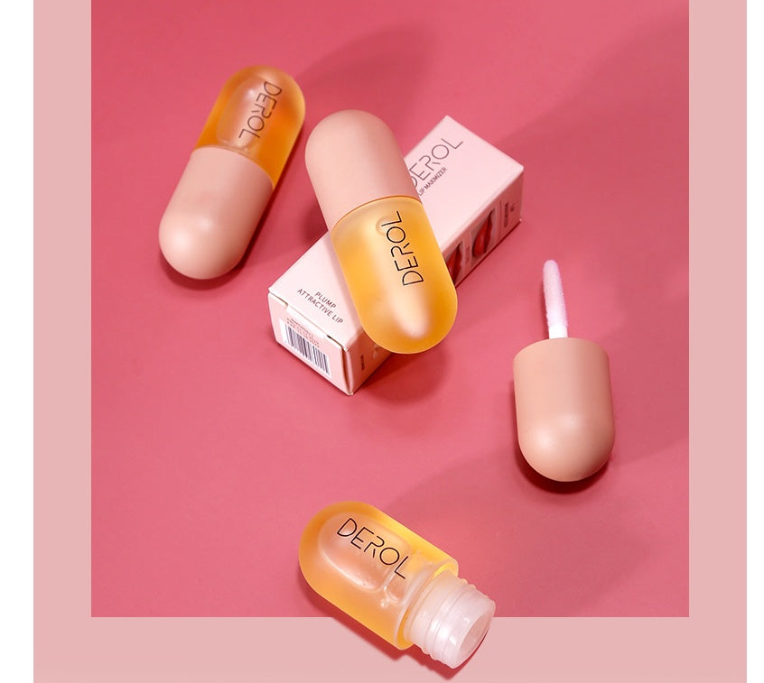 Day Night Instant Volume Lip Plumper Oil Clear Lasting Nourishing Repairing Reduce Lip Fine Line Care Lip Beauty Cosmetic - Health and Wellness Innovations