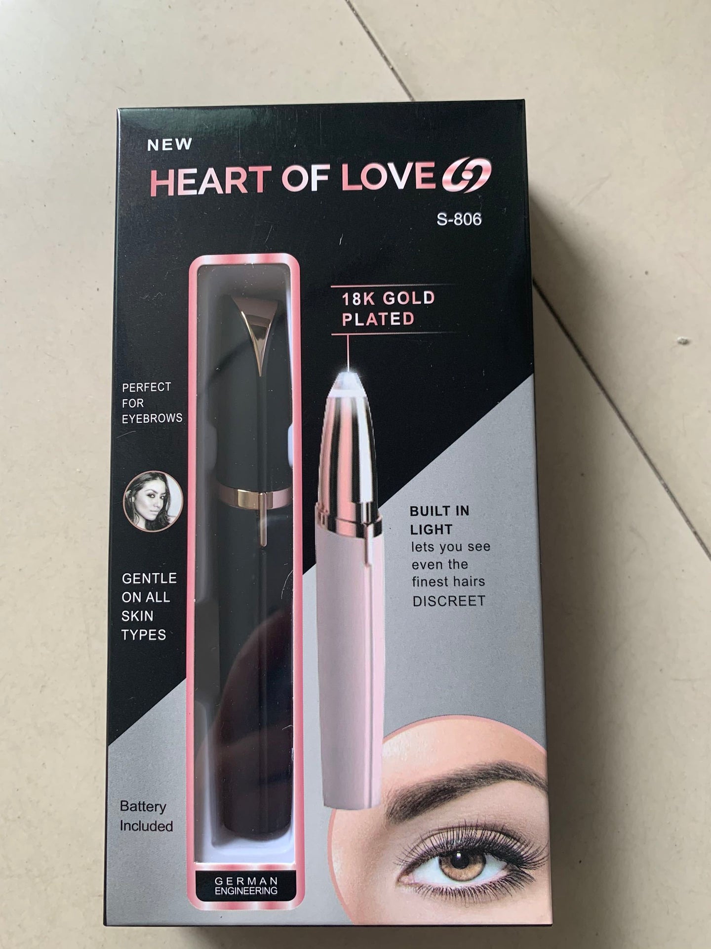 Flawlessly Brows Electric Eyebrow Remover - Health and Wellness Innovations