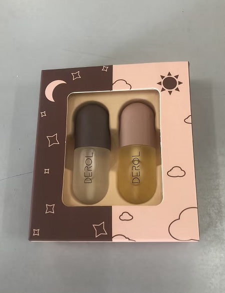 Day Night Instant Volume Lip Plumper Oil Clear Lasting Nourishing Repairing Reduce Lip Fine Line Care Lip Beauty Cosmetic - Health and Wellness Innovations