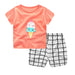 Cartoon Clothing Baby Boy Summer Clothes T-shirt Baby Girl Casual Clothing Sets - Health and Wellness Innovations
