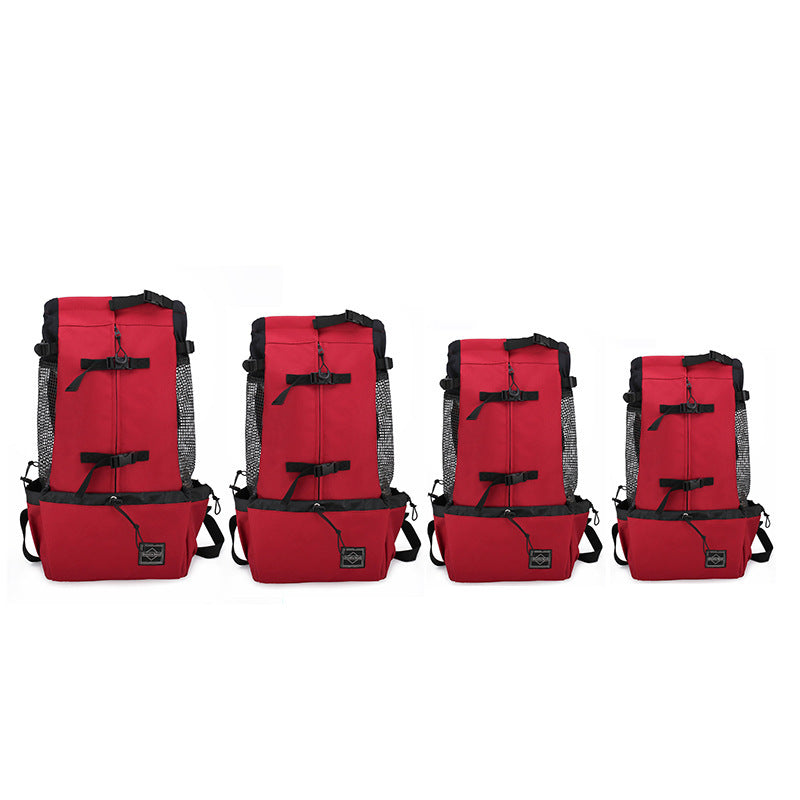 Pet Dog Carrier Bag Carrier For Dogs Backpack Out Double Shoulder Portable Travel Backpack Outdoor Dog Carrier Bag Travel - Health and Wellness Innovations