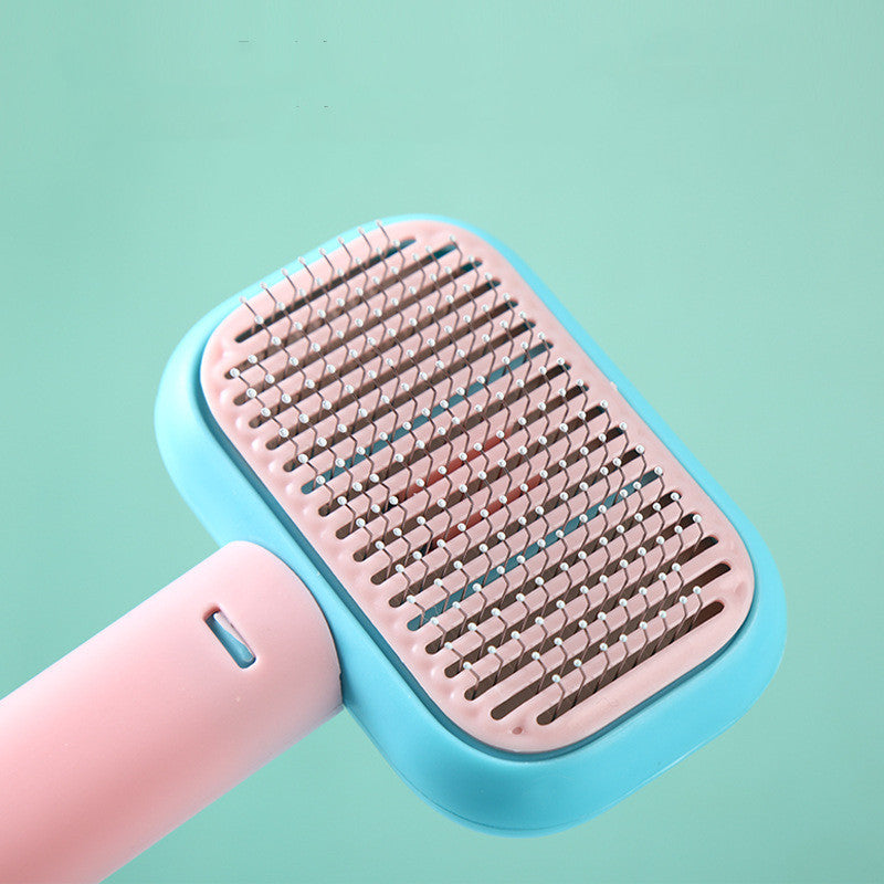 New Pet Cat Dog Hair Brush Hair Massage Comb Open-Knot Brush Grooming Cleaning Tool Stainless Steel Comb - Health and Wellness Innovations