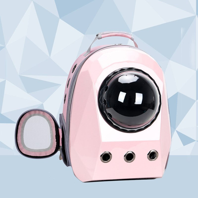 Cat Carrier Bags Breathable Pet Carriers Dog Cat Backpack Travel Space Capsule Cage Pet Transport Bag Carrying Portable Outdoor - Health and Wellness Innovations