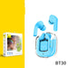 New Mini Transparent Wireless Bluetooth Headset Digital Display ENC Noise Reduction True Wireless Sports Music - Health and Wellness Innovations