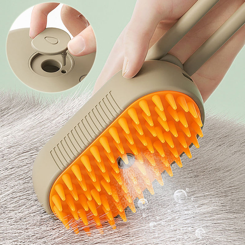 Cat Steam Brush Steamy Dog Brush 3 In 1 Electric Spray Cat Hair Brushes For Massage Pet Grooming Comb Hair Removal Combs Pet Products - Health and Wellness Innovations