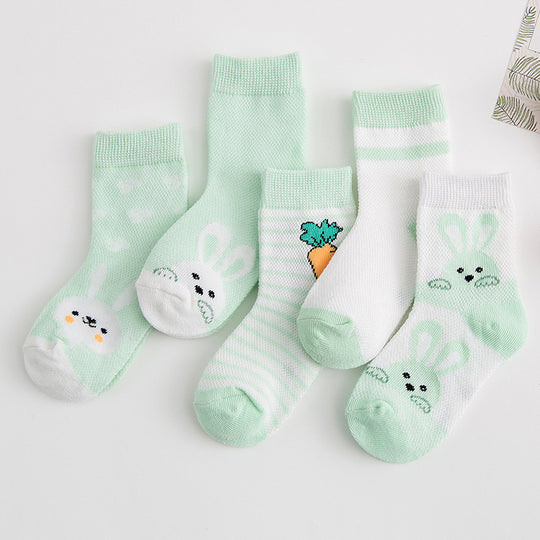 Cotton breathable male and female baby socks - Health and Wellness Innovations