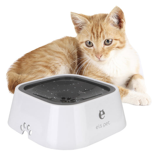 1.5L Cat Dog Water Bowl Carried Floating Bowl Anti-Overflow Slow Water Feeder Dispenser Pet Fountain ABS&PP Dog Supplies - Health and Wellness Innovations