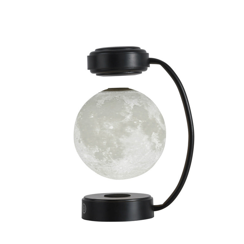 3D LED Moon Night Light Wireless Magnetic Levitating Rotating Floating Ball Lamp For School Office Bookshop Home Decoration - Health and Wellness Innovations