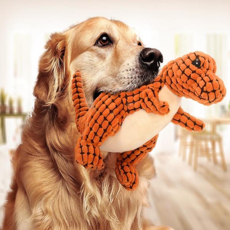 Dinosaur Pet Toys Giant Dogs Pets Interactive Dog Toys For Large Dogs Chew Toys Chihuahua Plush Stuffing Squeakers - Health and Wellness Innovations