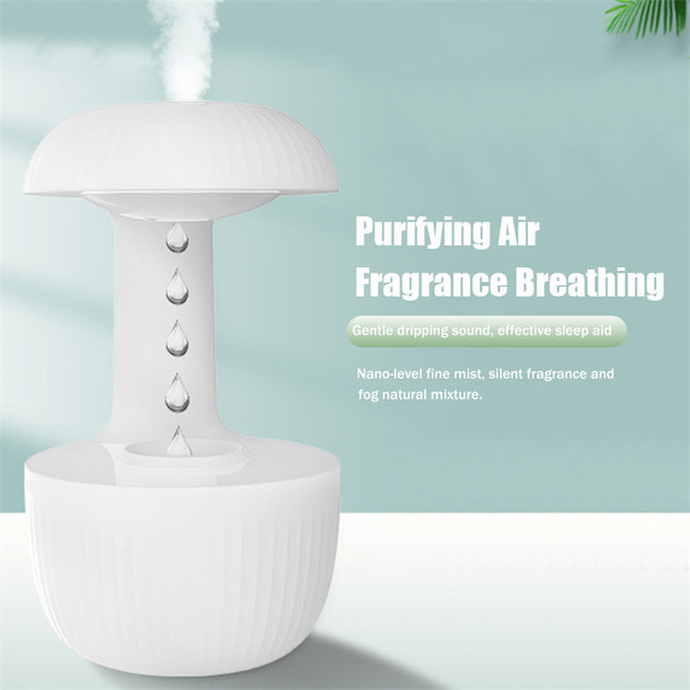 Anti-gravity Air Humidifier Mute Countercurrent Humidifier Levitating Water Drops Cool Mist Maker Fogger Relieve Fatigue - Health and Wellness Innovations