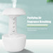 Anti-gravity Air Humidifier Mute Countercurrent Humidifier Levitating Water Drops Cool Mist Maker Fogger Relieve Fatigue - Health and Wellness Innovations