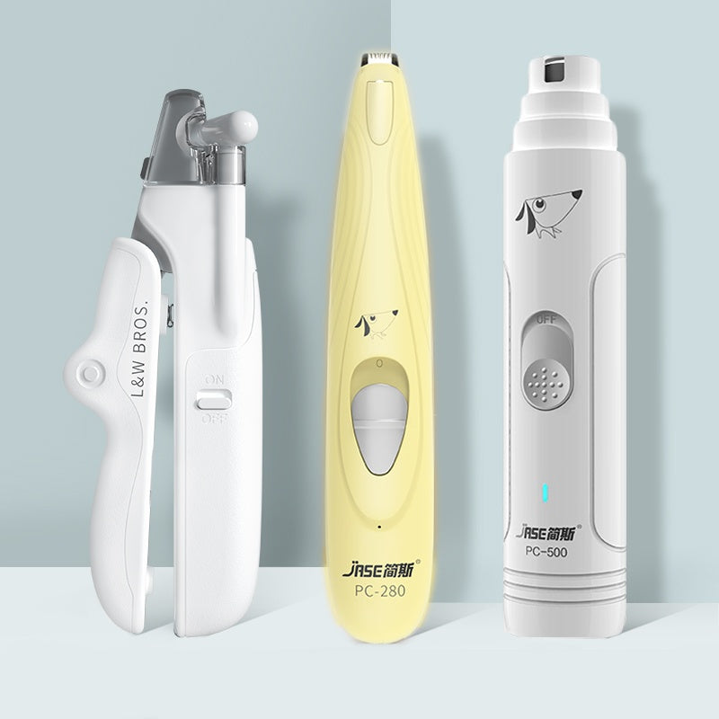 Pet Nail Clippers With LED Light Dogs Cat Nail Scissors Professional Trimmer Tool Care Grooming Supplies - Health and Wellness Innovations
