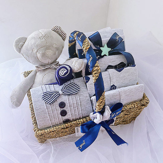 Newborn Boy Baby Clothes Set Gift Box Autumn And Winter - Health and Wellness Innovations