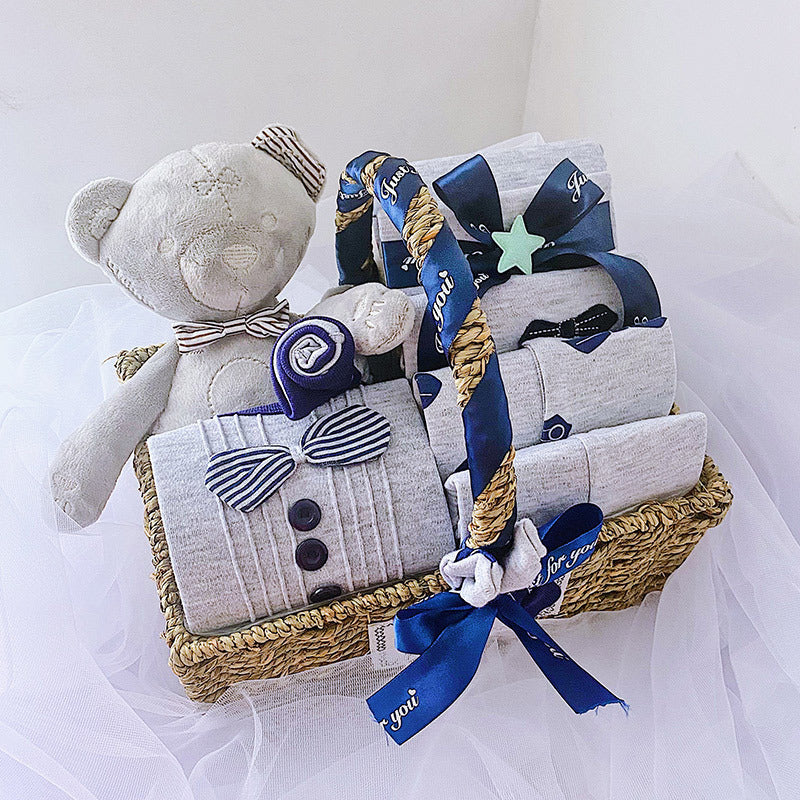 Newborn Boy Baby Clothes Set Gift Box Autumn And Winter - Health and Wellness Innovations