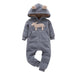 Long-sleeved fleece baby clothes romper - Health and Wellness Innovations