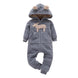 Long-sleeved fleece baby clothes romper - Health and Wellness Innovations
