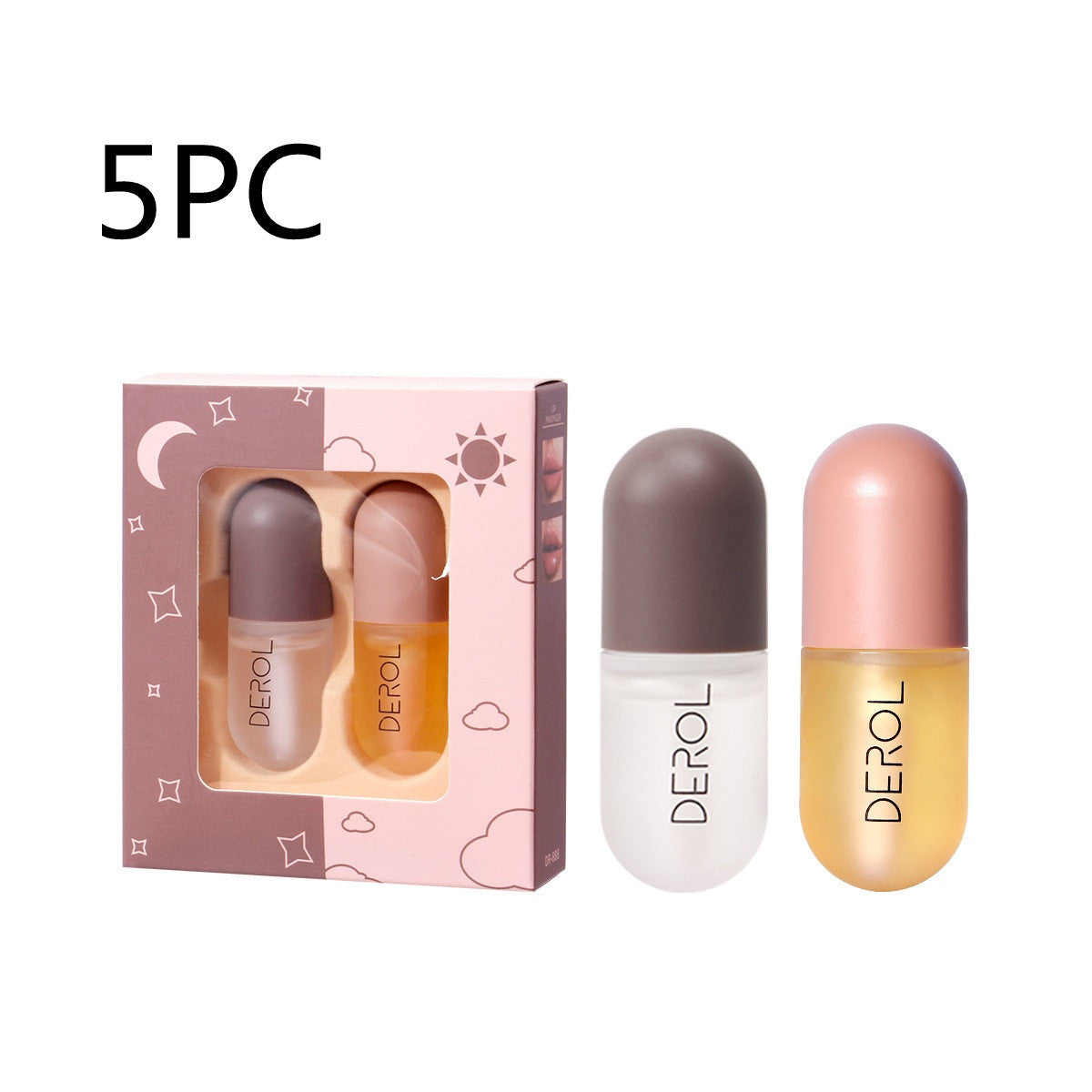 Day Night Instant Volume Lip Plumper Oil Clear Lasting Nourishing Repairing Reduce Lip Fine Line Care Lip Beauty Cosmetic - Health and Wellness Innovations