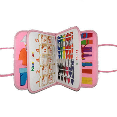 New Busy Book Children's Busy Board Dressing And Buttoning Learning Baby Early Education Preschool Sensory Learning Toy - Health and Wellness Innovations