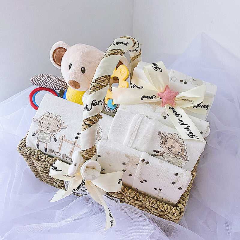 Newborn Boy Baby Clothes Set Gift Box Autumn And Winter - Health and Wellness Innovations