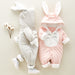 The new cotton padded cotton baby romper thickened chinchilla hooded cotton baby Onesies newborn go climbing clothes - Health and Wellness Innovations