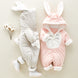 The new cotton padded cotton baby romper thickened chinchilla hooded cotton baby Onesies newborn go climbing clothes - Health and Wellness Innovations