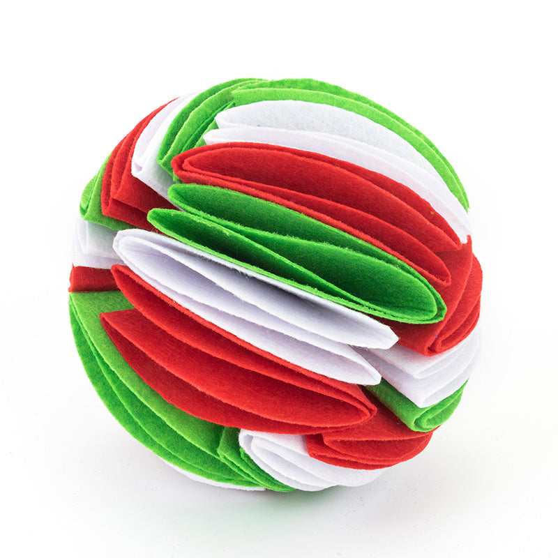 Foldable Dog Snuffle Ball Dog Training Toys Increase IQ Pet Cat Training Games Feeding Intelligence Toy - Health and Wellness Innovations