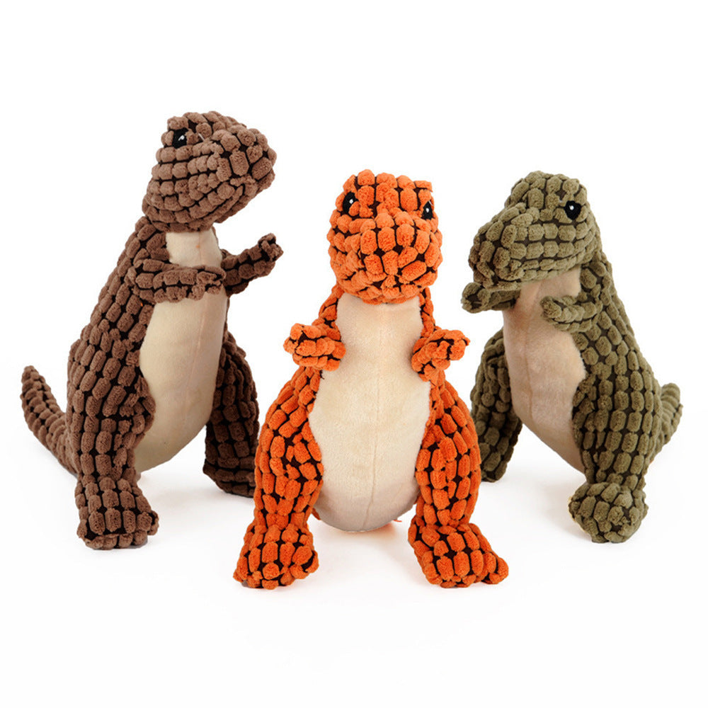 Dinosaur Pet Toys Giant Dogs Pets Interactive Dog Toys For Large Dogs Chew Toys Chihuahua Plush Stuffing Squeakers - Health and Wellness Innovations