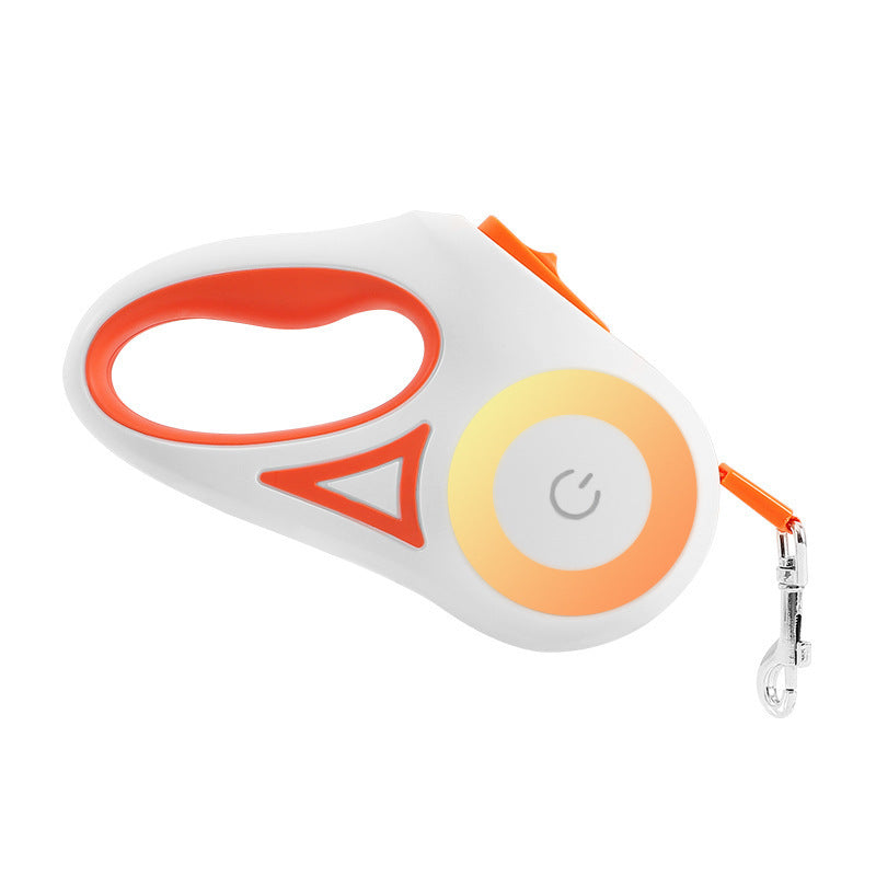 Dog Leash Retractable Leash And Dog Collar Spotlight Automatic Pet Dog Cat Traction Rope For Small Medium Dogs Pet Product - Health and Wellness Innovations
