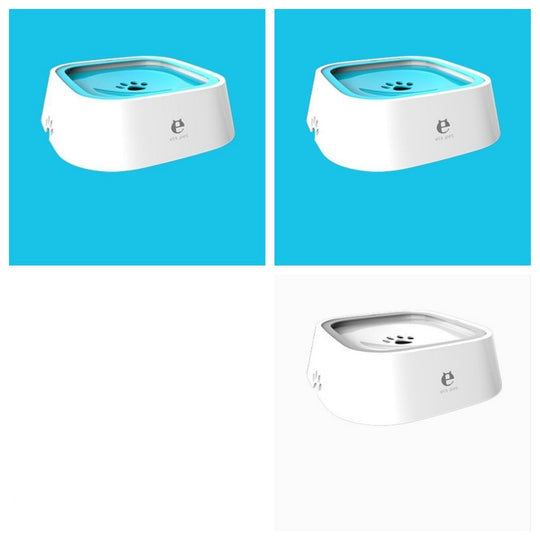 1.5L Cat Dog Water Bowl Carried Floating Bowl Anti-Overflow Slow Water Feeder Dispenser Pet Fountain ABS&PP Dog Supplies - Health and Wellness Innovations