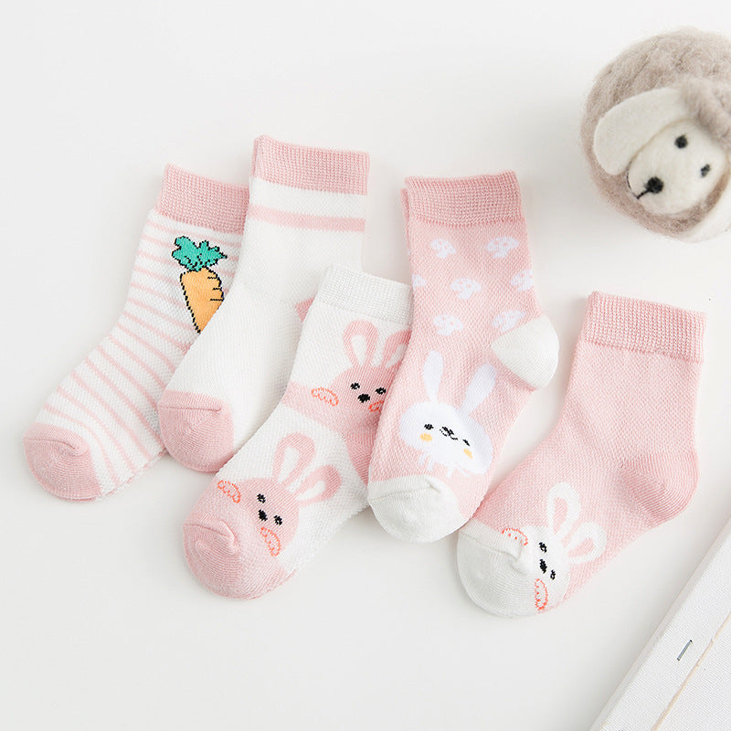 Cotton breathable male and female baby socks - Health and Wellness Innovations
