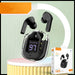New Mini Transparent Wireless Bluetooth Headset Digital Display ENC Noise Reduction True Wireless Sports Music - Health and Wellness Innovations