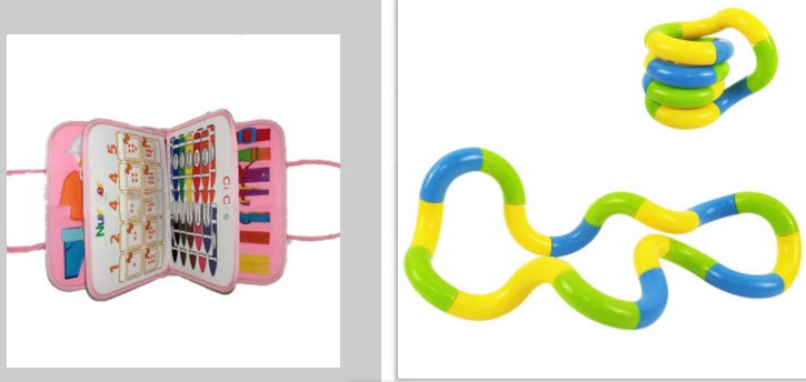 New Busy Book Children's Busy Board Dressing And Buttoning Learning Baby Early Education Preschool Sensory Learning Toy - Health and Wellness Innovations
