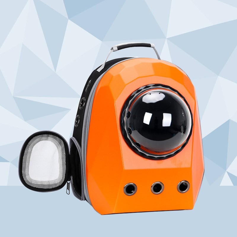 Cat Carrier Bags Breathable Pet Carriers Dog Cat Backpack Travel Space Capsule Cage Pet Transport Bag Carrying Portable Outdoor - Health and Wellness Innovations