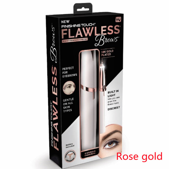 Flawlessly Brows Electric Eyebrow Remover - Health and Wellness Innovations