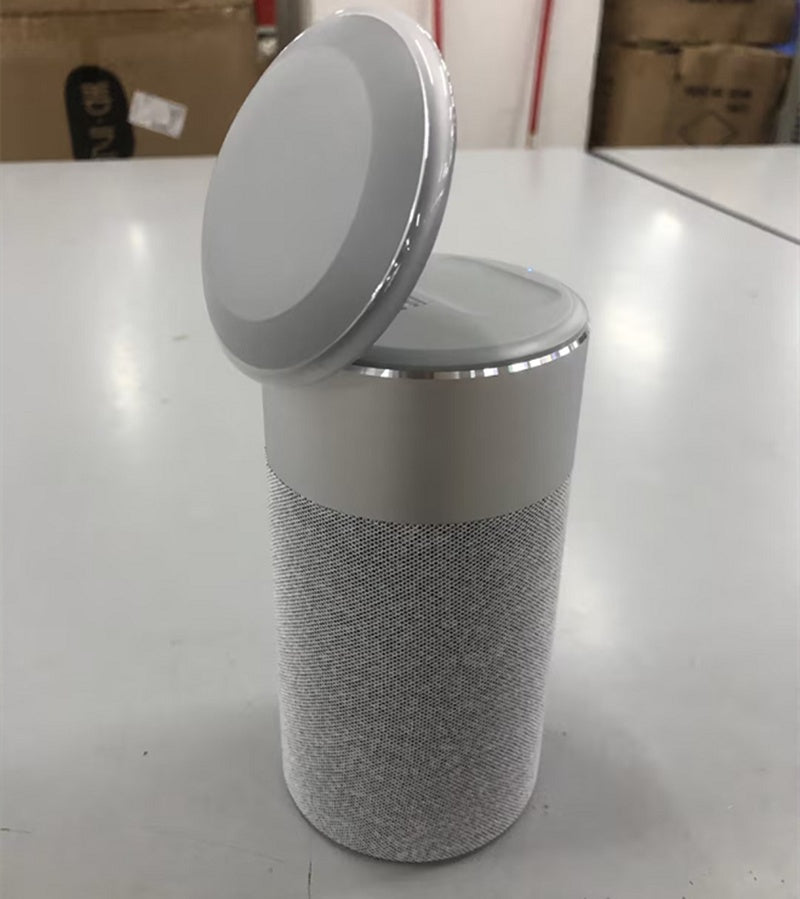 3 In 1 Multi-Function IPhone And AirPods Wireless Charger Portable Bluetooth Speaker With Touch Lamp For Home And Office - Health and Wellness Innovations