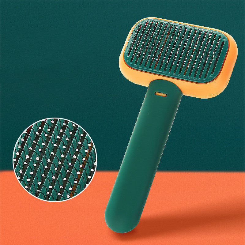 New Pet Cat Dog Hair Brush Hair Massage Comb Open-Knot Brush Grooming Cleaning Tool Stainless Steel Comb - Health and Wellness Innovations