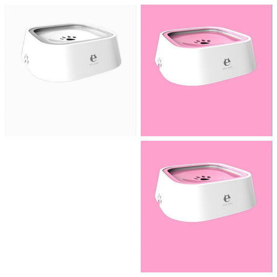 1.5L Cat Dog Water Bowl Carried Floating Bowl Anti-Overflow Slow Water Feeder Dispenser Pet Fountain ABS&PP Dog Supplies - Health and Wellness Innovations